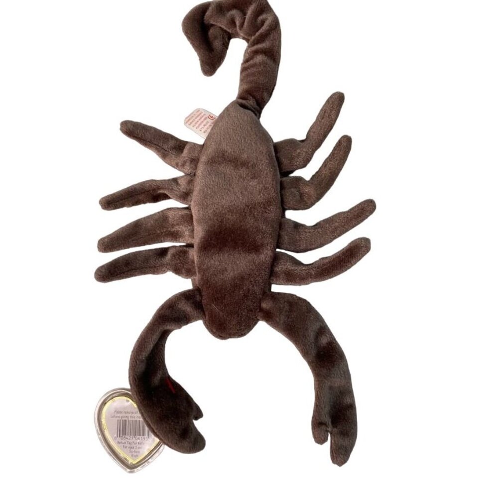 TY Beanie Babies Collection Stinger Scorpion 1998 u With Tags Plush Stuff Animal - Picture 6 of 6